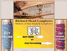 Tablet Screenshot of english-longbow.co.uk